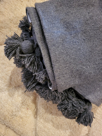 Safi Loom Set — Graphite Monochrome with Tassels