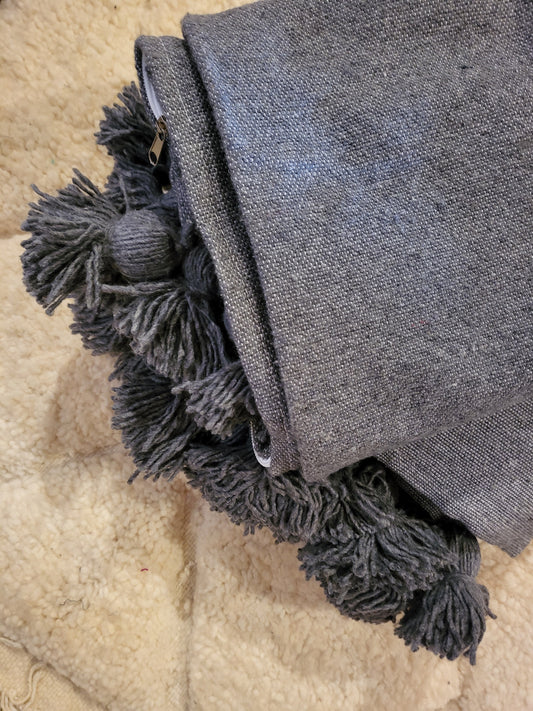 Safi Loom Set — Graphite Monochrome with Tassels