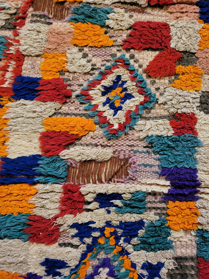 Boucherouite Caravan Mosaic — Upcycled Runner