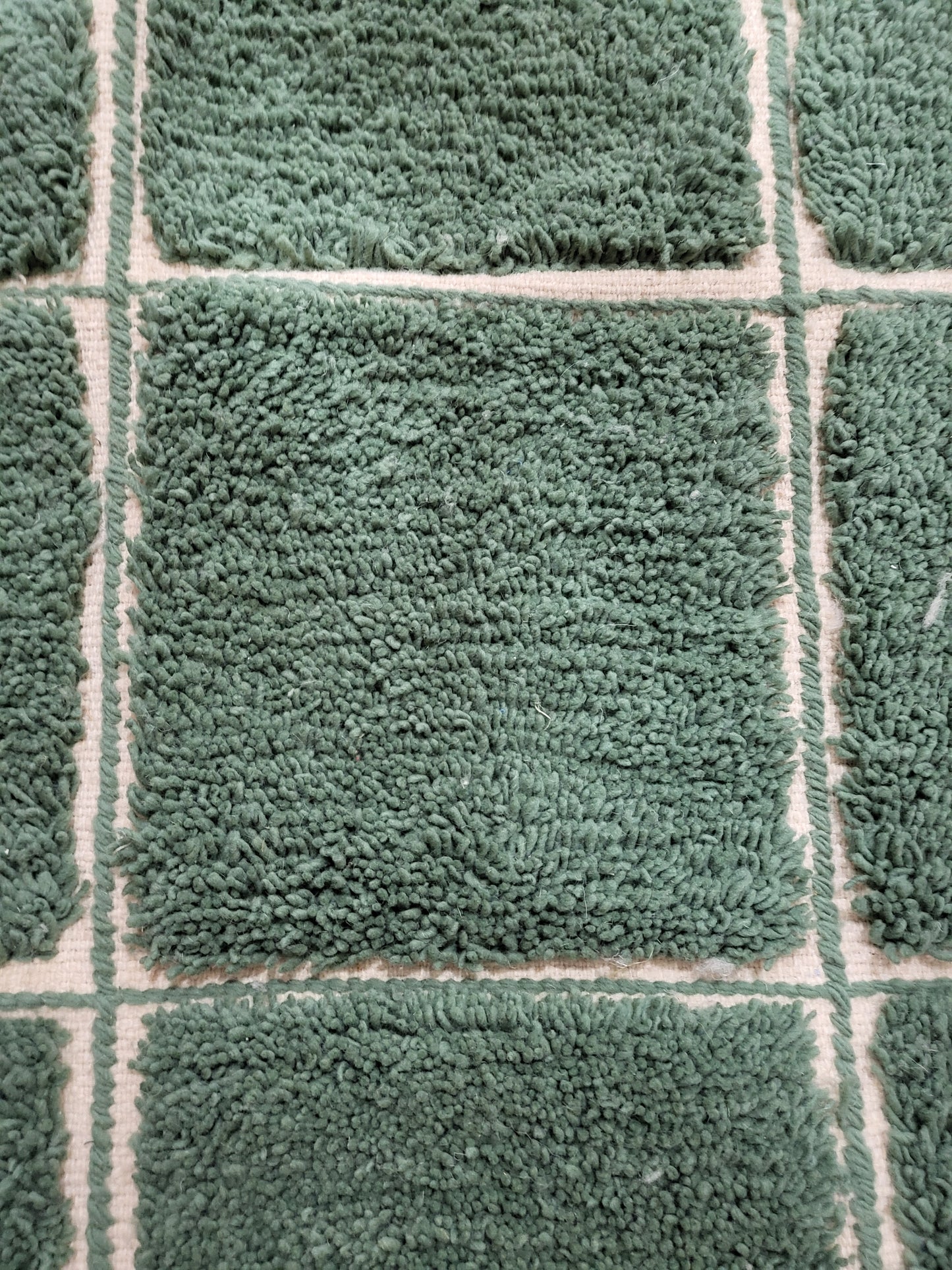 Marmoucha Architectural Grid — Verdant Wool Field