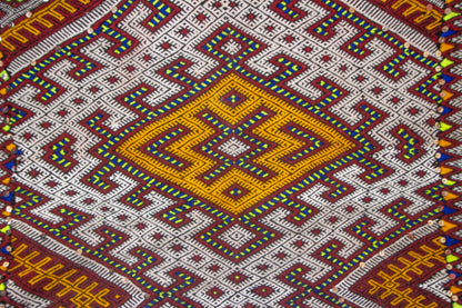 Solar Atlas – Zayane Vintage Masterpiece in Radiant Lattice