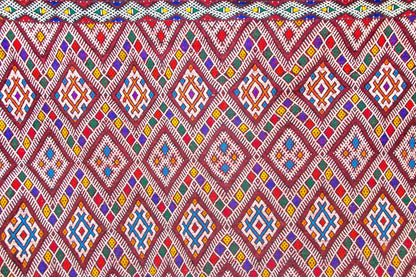 Crimson Geometry – Aït Zayane Vintage Masterpiece