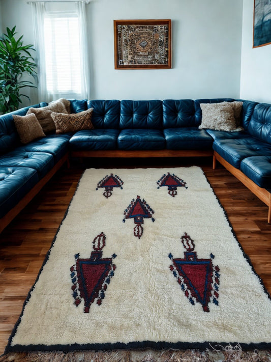 The Fifth Glyph – Aït Zyan Fusion Rug in Acrylic Wool