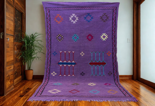 Boujaad – Amethyst Field with Ancestral Glyphs