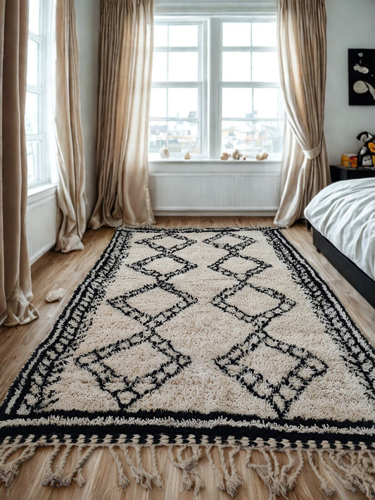 The Fertility Lozenge – Beni Ourain Atlas Rug of Womanhood & Lineage
