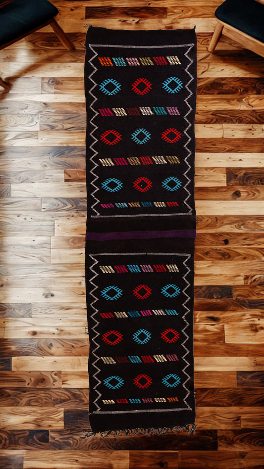 Night Caravan — Boujaad Moubra Kilim Runner