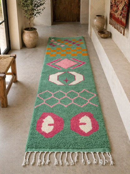 Boujaad Corridor Glyphs — Jade Passage Runner