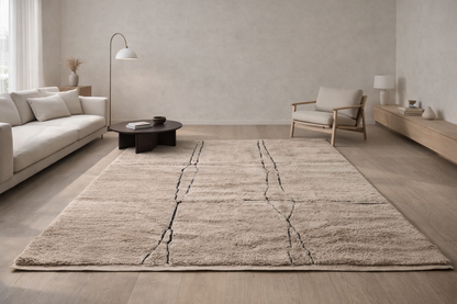 Beni Ourain Linearity — Broken Axis Field