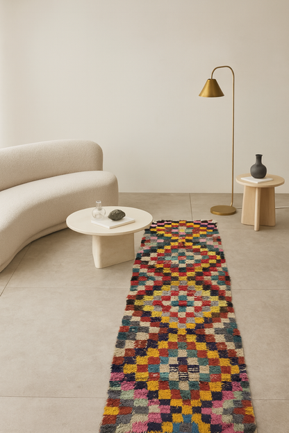 Boucherouite Chromatic Mosaic — Atlas Runner