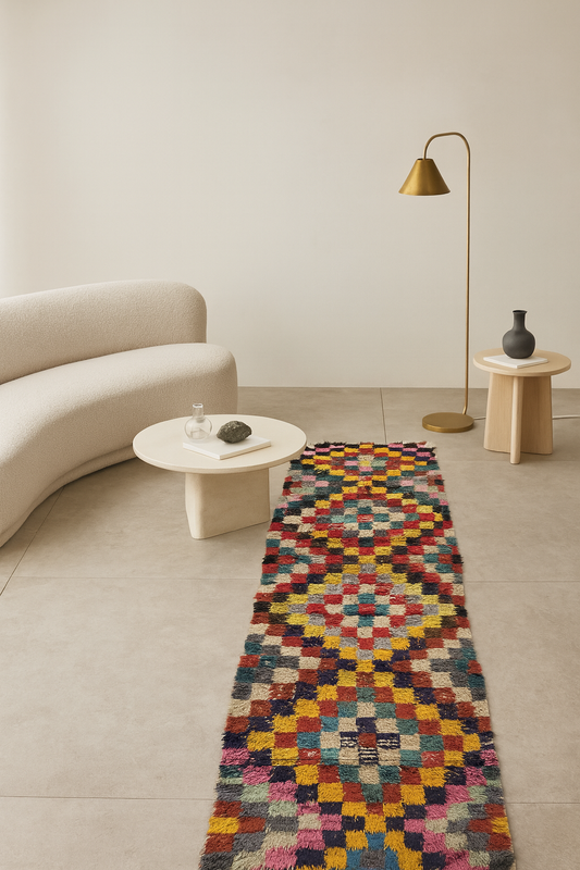 Boucherouite Chromatic Mosaic — Atlas Runner