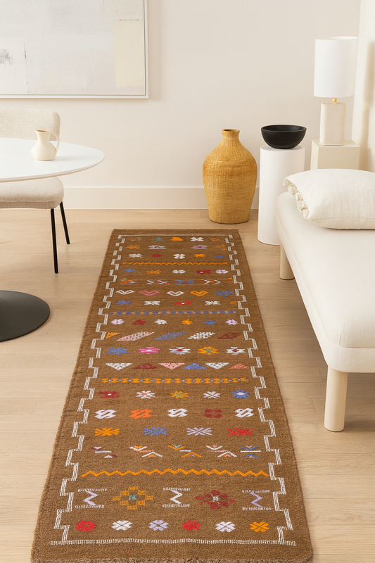 Boujaad Kilim Runner — Earth Loom