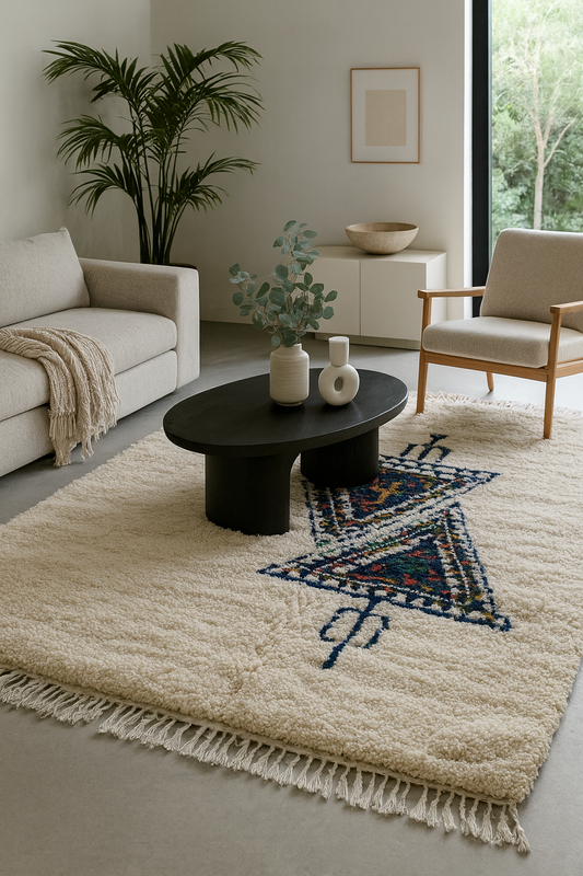 Beni Mrirt — Hand-Knotted Wool Rug