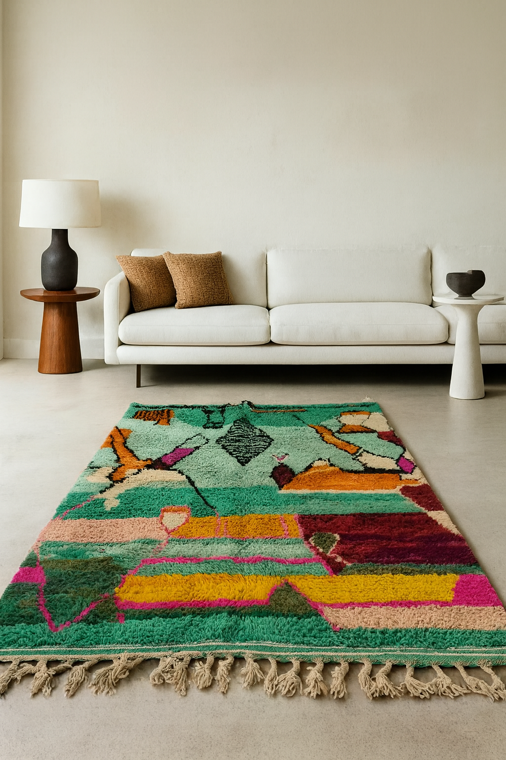 Verdant Echoes – Festival Field Boujaad Rug