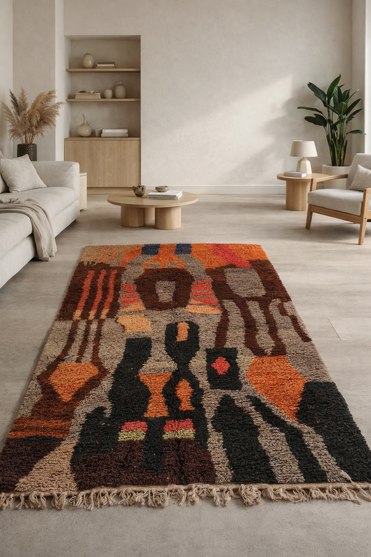 Fractal Bloom – Boujaad Cipher in Red & Black