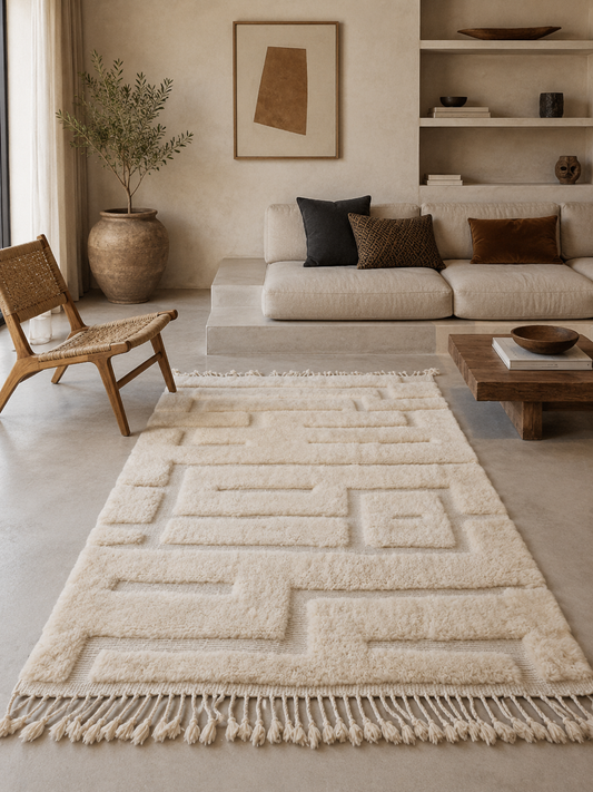 Marmoucha Architectural Relief Rug
