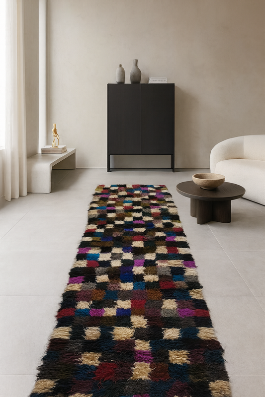 Boucherouite Chromatic Grid — Atlas Runner