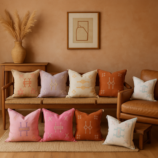 Sabra Cactus-Silk Pillow