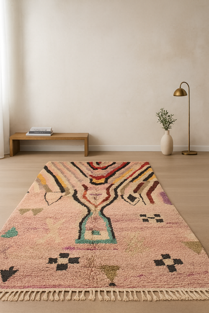 Womb in Bloom – Boujaad Rug Honoring the Feminine Rite
