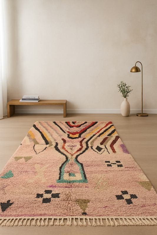 Womb in Bloom – Boujaad Rug Honoring the Feminine Rite