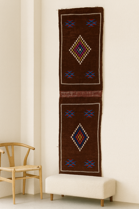 Atlas Nocturne — Boujaad Moubra Kilim Runner