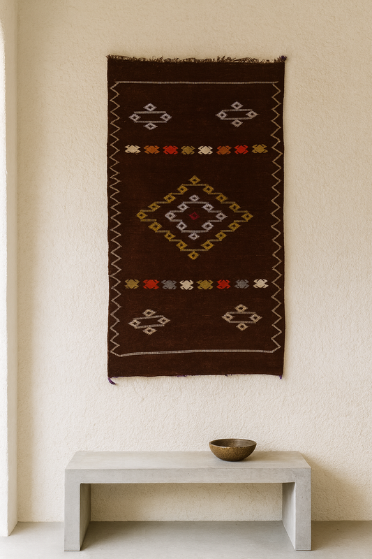 Cocoa Meridian — Boujaad Moubra Kilim