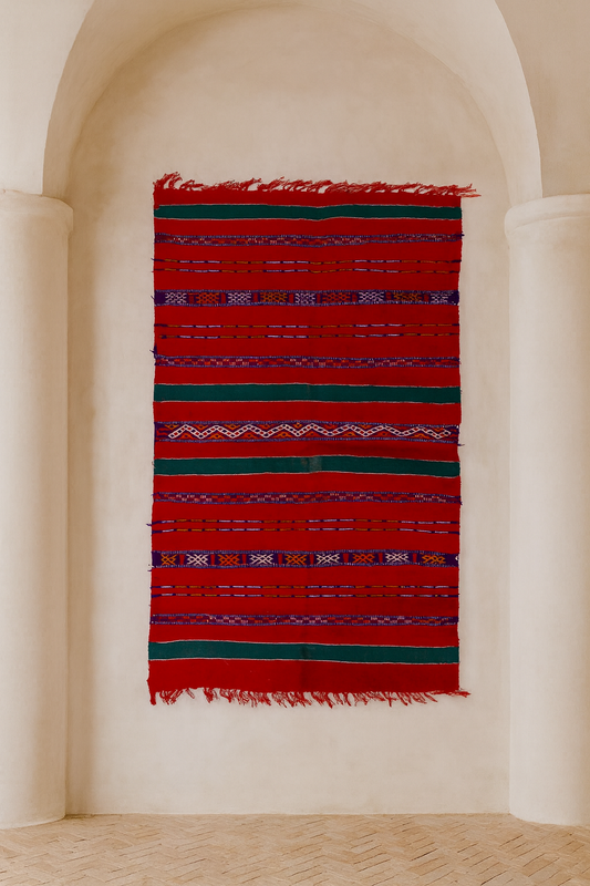 Scarlet Caravan — Zemmour Kilim