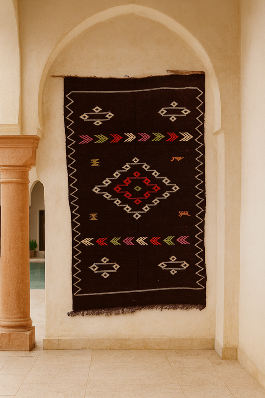 Desert Arrows — Boujaad Moubra Kilim
