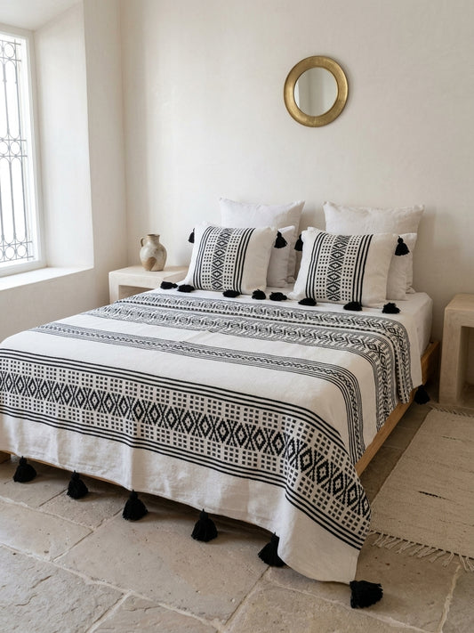 Safi Loom Set — Ivory & Ink Bands