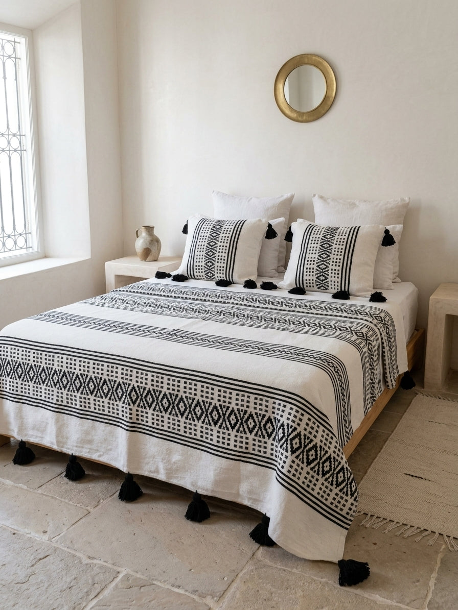 Safi Loom Set — Ivory & Ink Bands