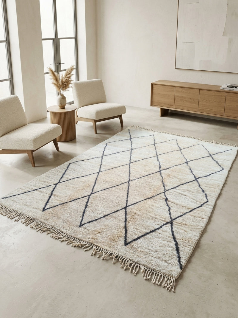 Ait Seghrouchen Diamond Lattice Carpet