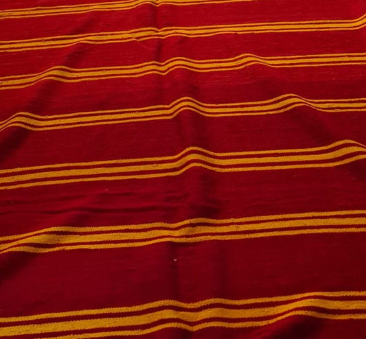 Amazigh Hanbel — Saffron Bands on Pomegranate
