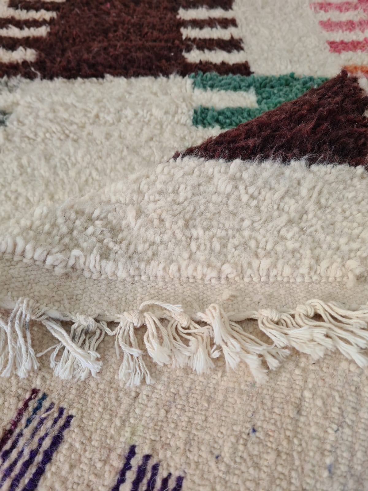 Boujaad Chromatic Blocks — Small Wool Rug