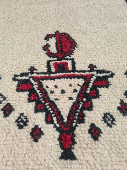 Aït Zayane Guardian Motif — Little Atlas Rug in Wool