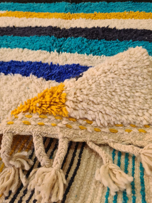 Zigzag Fields – Chromatic Rhythm Boujaad Rug