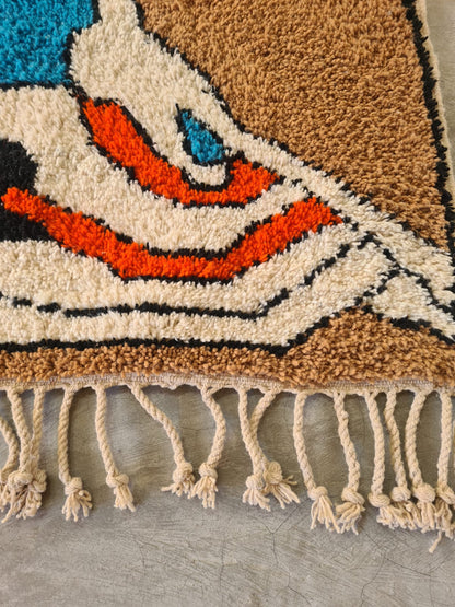 Atlas Flow – Symbolic Beni Mrirt in River and Field Palette