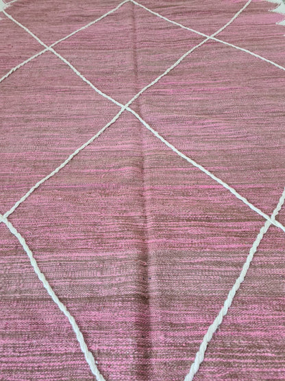 Crimson Geometry – Zanafi Flatweave from the Southern Tribes