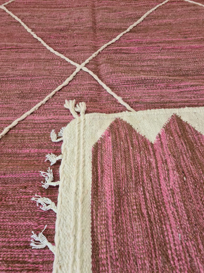 Crimson Geometry – Zanafi Flatweave from the Southern Tribes
