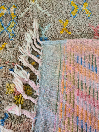 Whispers of Ochre – Boujaad Pastel Glyph Rug