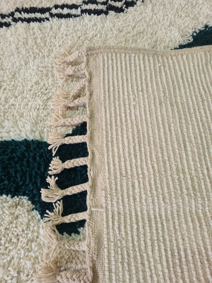 Sun Kissed Horizon – Aït Zyan Rug with Earth & Gold Geometry