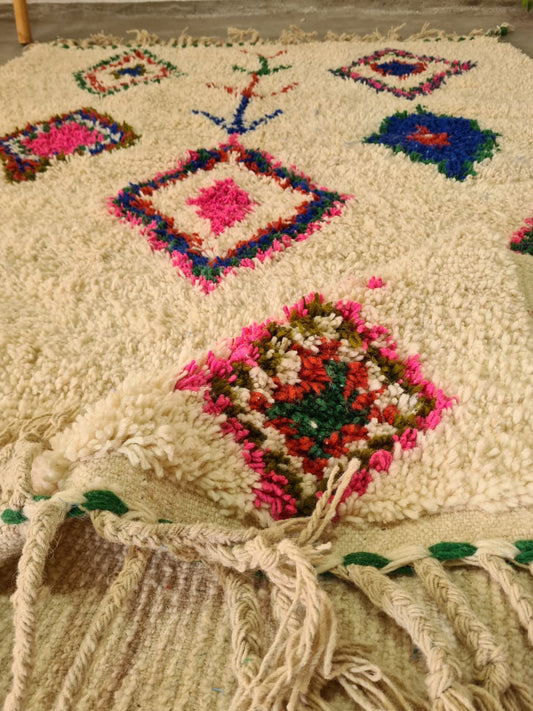 Fish Tails & Fertility Diamonds – Azilal Rug of Abundance and Renewal