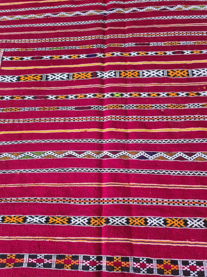 Zemmour Riverscape – Kilim of Bands & Memory