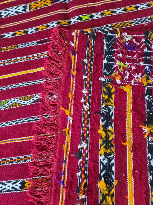 Zemmour Riverscape – Kilim of Bands & Memory