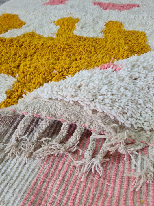 Nomadic Petals – Beni Mrirt in Pastel Geometry