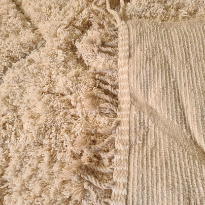 Marmoucha Diamond Lattice — Natural Ivory Wool