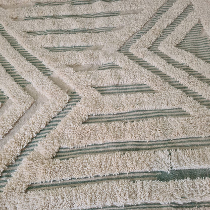 Dune Axes — Boujaad Sculpted Relief with Sage Registers