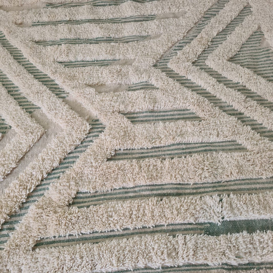Dune Axes — Boujaad Sculpted Relief with Sage Registers
