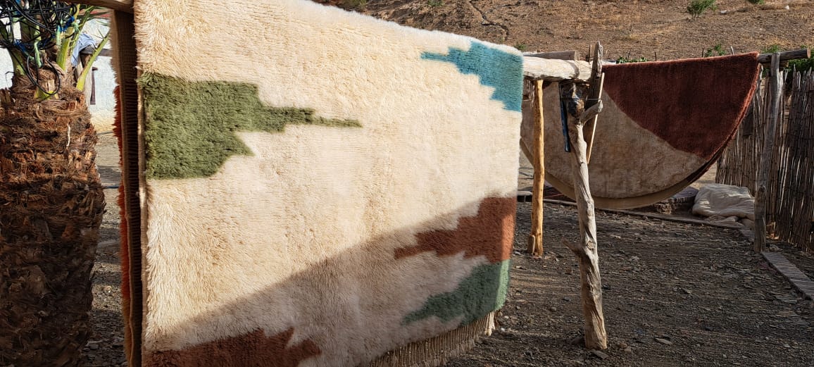 Clouded Horizons — Beni Mrirt Color-Field Wash
