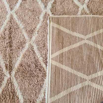 Caramel Lattice — Marmoucha Open Diamond Grid