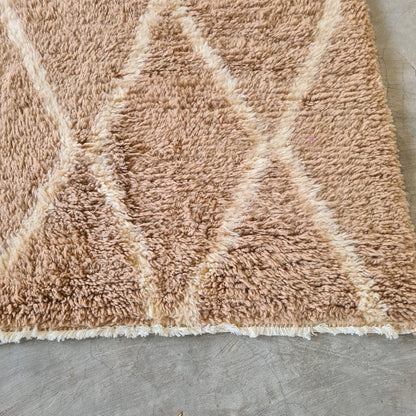 Caramel Lattice — Marmoucha Open Diamond Grid
