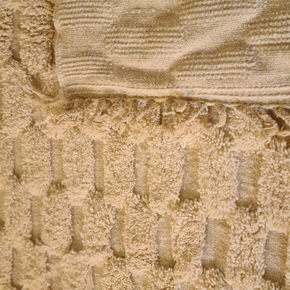 Marmoucha Relief Grid — Chalk Ivory